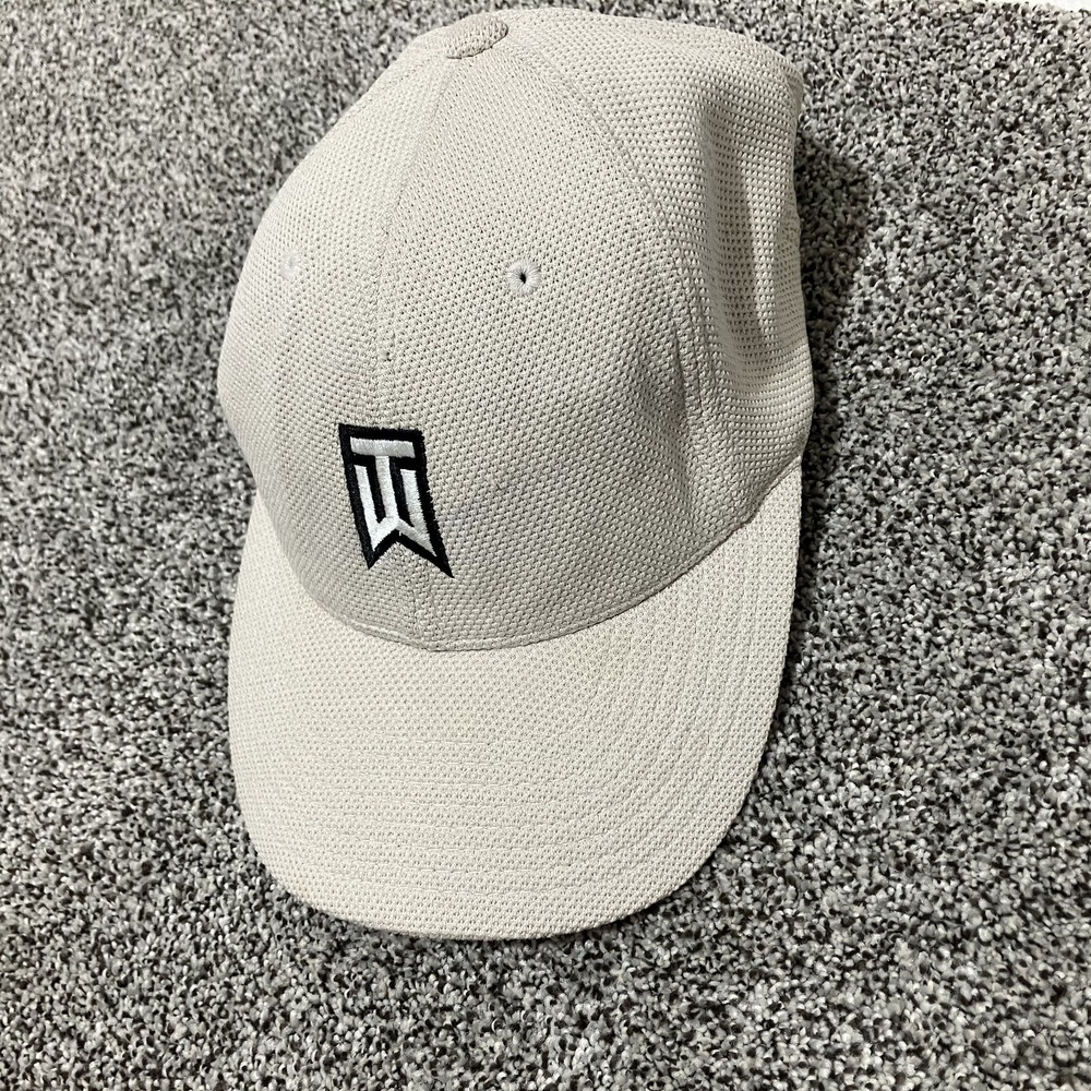 Vintage Tiger Woods Nike Hat Mesh‎ Golf Cap Stretch Flex Fit